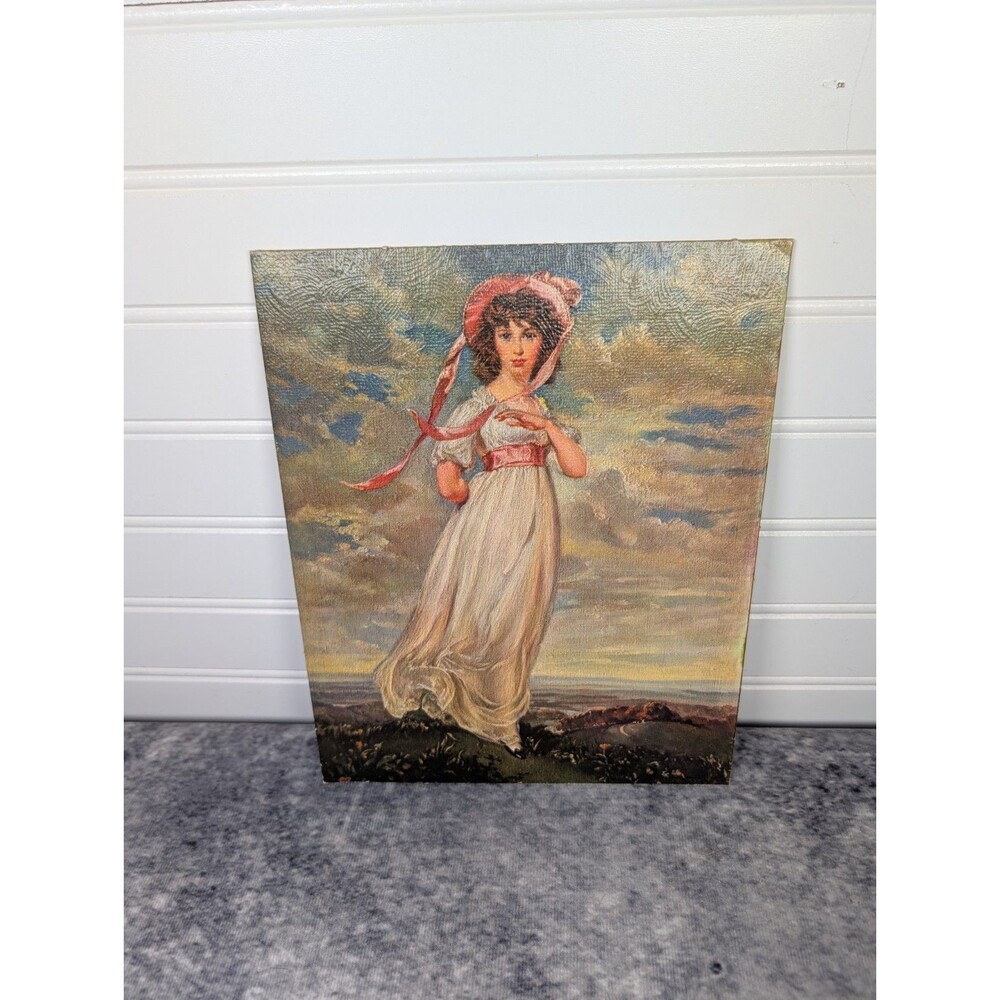 Lithograph Print of PINKIE by Sir Thomas Lawrence 8x10 Vintage Art